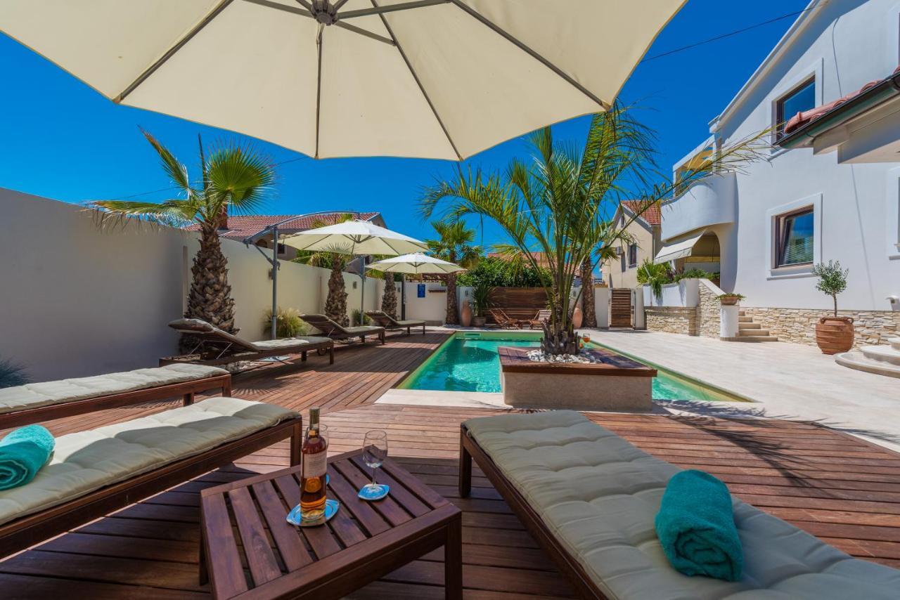 Apartments "Villa Antisin" With Heated Pool Zadar Luaran gambar